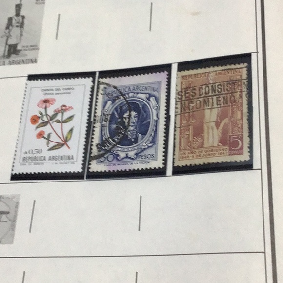 ARGENTINA, AUSTRALIA & AUSTRIA vintage postage stamps .. 3 Countries,(8 pages ) - Picture 4 of 12